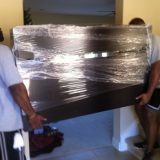 moving shrink wrapped furniture