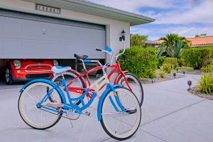 schwinn bikes on driveway cape coral florida